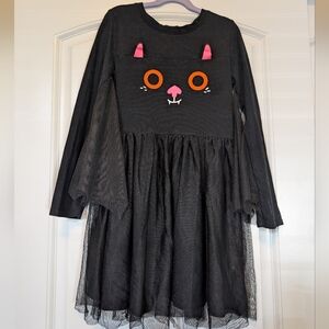 Box#31  🔥 5 For $35 🔥  Cat & Jack Pink, Orange & Black Bat Dress